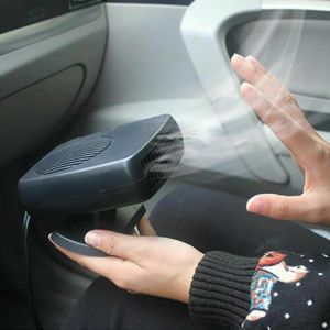 12v/24v Portable Car Auto Electric Heater Heating Cooling Fan Defroster Demister New 2 In 1 Car Heater 30 Seconds Quickly Heated
