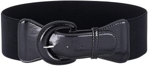 GRACE KARIN Women's Wide Stretchy Cinch Belt 3 Inch Vintage Chunky Buckle Belts S-XXXXL