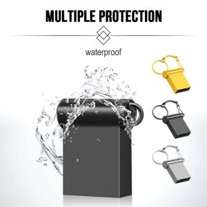 New Super Mini Metal Usb Flash Drive 4G 8G 16G Pen Drive 32GB High Speed Memory Stick U Disk 64G Pendrive 2.0 Memoria Usb