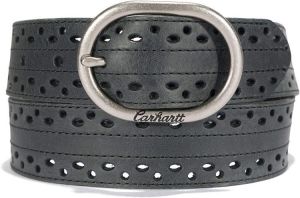 Carhartt Women's Standard, Casual Rugged, Available in Multiple Styles, Colors & Sizes, Perf Belt (Black), Large