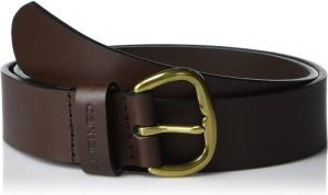 Carhartt Women's Standard, Casual Rugged Belts, Available in Multiple Styles, Colors & Sizes, Bridle Leather Debossed Kee