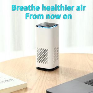 RIFEIKO Home Car Air Purifier Negative Ion USB Mini Healthy Air Maker/Generator Formaldehyde Air Purifier Car Accessories