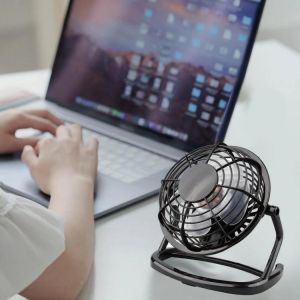 Hot sale Portable DC 5V Small Desk USB Cooler Cooling Fan USB Mini  Fans Operation Super Mute Silent gadgets laptop inteligentes