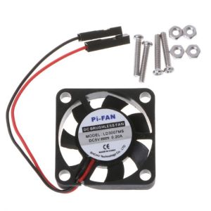 J0PB Mini Cooling Fan Heat Sink For Raspberry Pi 3/2/B+ 3.3V/5V Model Computer