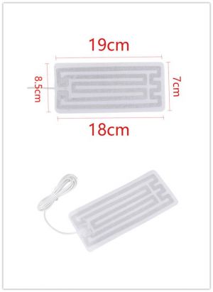 5V USB Heating Element Film Heater Insoles Winter Outdoor Sports Ski Heating Insoles Keep Warm for Men Women Shoes