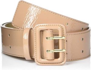 The Drop Women's @lisadnyc Patent Faux Leather Wide Belt