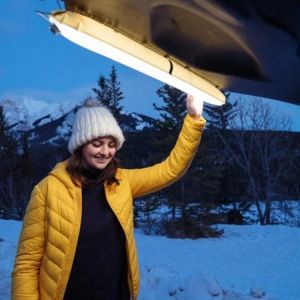 Portable inflatable lamp ​outdoor camping lighting waterproof lamp directional lantern lightin