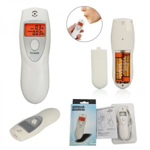 Portable LCD Backlight Alcohol Breath Analyzer Detector Breathalyzer Professional Police Digital Alcohol Breath Tester Meter