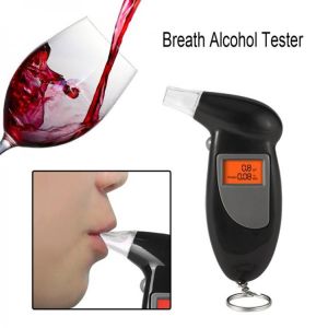 new Handheld  Backlight Digital Alcohol Tester Digital Alcohol Breath Tester Breathalyzer Analyzer LCD Detector Backlight Light