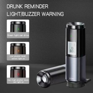 Automatische Alcohol Tester Professionele Adem Tester Led Display Draagbare Usb Oplaadbare Blaastest Alcohol Test Gereedschap