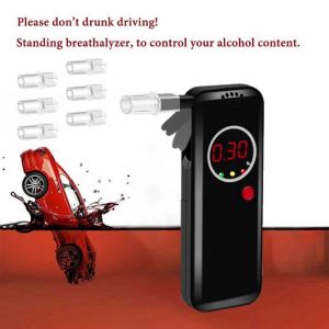 50pcs/lot Digital Breath Alcohol Tester Breathalyzer's Mouthpieces Blowing Nozzle for AD6000 Alcohol Tester