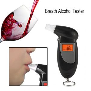 Professional Backlight Digital Alcohol Tester Digital Alcohol Breath Tester LCD Detector Backlight Light