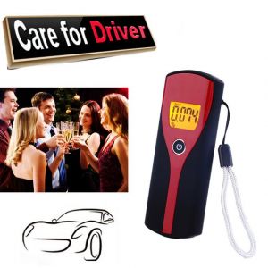 Digital Alcohol Breath Alert Breath Tester LCD Display with audible alert Quick response The Breathalyzer Parking Breathalyser