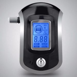 Mini Digital LCD Screen Breath Alkohol Alcohol Tester alcohol breathalyzer AT6000 Bafometro Alcoholimetro