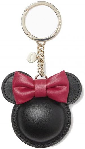 KATE SPADE NEW YORK MINNIE MOUSE KEY FOB / BAG CHARM RED BOW