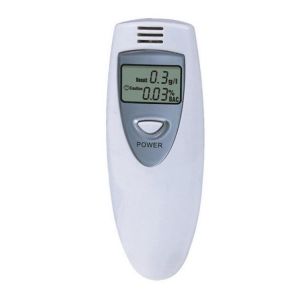 Portable Mini Alcohol Breath Tester Digital Display Police Alcohol Analyzer Gadget Detector for Driver Safe Wine Tester