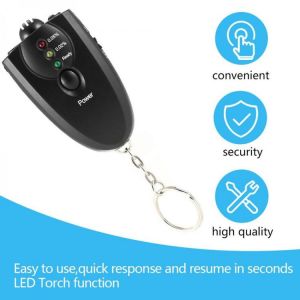 Professional Portable Keychain Design LED Alcohol Breath Tester Alcohol Analyzer Alcohol Breathalyzer