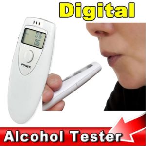 Professional  Non-contact Easy Use Alcohol Tester Mini LCD Digital Display Alcohol Breath Analyzer Breathalyzer Test Testing
