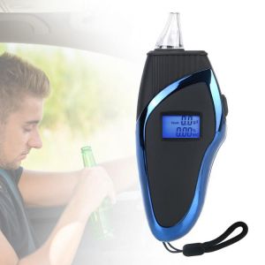 Backlight Light Digital Alcohol Tester Breathalyzer Analyzer Handheld LCD Detector Alcohol Breath Tester