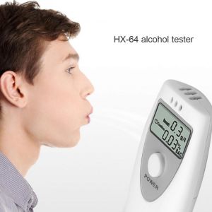kebidumei Mini Prefessional  Breath Alcohol Analyzer Digital Breathalyzer Tester Meter Portable Alcohol Analyzer High Quality