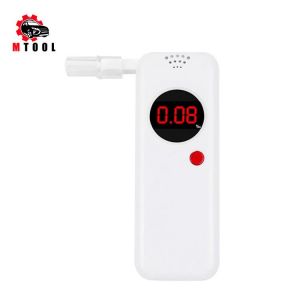 AD6000NS Alcohol Tester Digital Alcohol Detector Breathalyzer Police Alcotester Backlight Display with manual