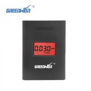 Free shipping 2019 mini digital alcohol meter with 360 degree AT-838 dual display alcohol breath tester