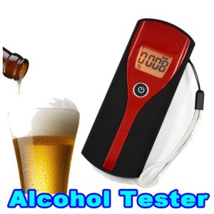 new  Alcohol Breath Alert Breath Tester LCD Display with audible alert Quick response The Parking Breathalyser