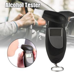 Portable Digital Alcohol Analyzer Detector Test Tool LCD Display Breathalyzer without Backlight CSL88