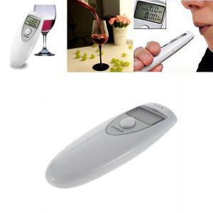 drop shipping  Professional Pocket Digital Alcohol Breath Tester Analyzer Breathalyzer Detector Test Testing PFT-641 LCD Display