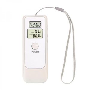 Portable With LCD Clock Breathalyser Device Breathalyzer Backlight LCD Screen Alcohol Breath Tester Alcohol Detector