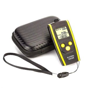 LAMJAD Digital air blowing Alcohol Tester Breathalyzer Portable LCD Display Breathalyzer