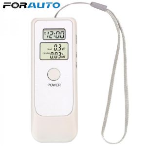 Portable Breathalyzer Dual LCD breath alcohol tester alcohol breathalyzer Alcohol Detector for car accessories
