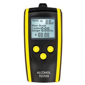 HT-611 Alcohol Tester  Digital Breath Alcohol Tester Alcohol Breathalyzer Air Blowing Portable LCD Display BreathalyzerDropship