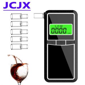 Professional Alcohol Tester Portable Digital LCD Breathalyzer High-Accuracy Breath Alcohol Tester for Drivers Or Home Use