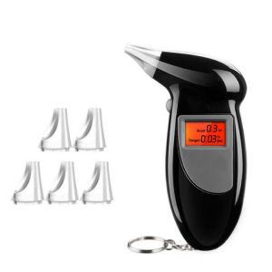 2020 newest breath alcohol tester professional Breathalyzer With LCD Screen Digital Alcohol Detector Powered By USB Char