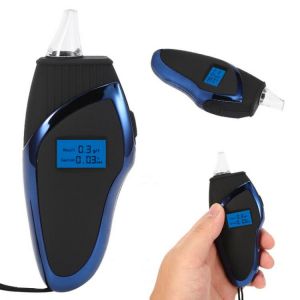 Professional Alcohol Breath Tester Digital LED Backlit Display Pocket Breathalyzer Breath Alcohol Analyzer Car Accessories