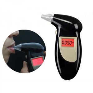 1PCS Handheld Backlight Digital Alcohol Tester Professional Breath Tester Breathalyzer Analyzer LCD Detector Backlight Light