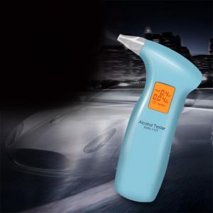 Breathalyzer Portable Breath Alcohol Tester Digital Alcohol Detector Drive & Home Use High Accuracy Semiconductor Sensor