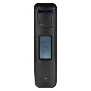 AT05 Personal Breathalyzer Non-Contact Digital Push Cover Alcohol Tester Portable Breathalyzer LCD Display USB Breath Detector