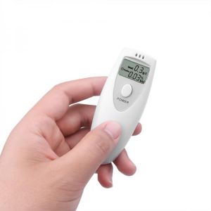 Alcohol Breath Tester Car Electronics Alcohol Detector Breathalyzer Breathalyser Device Backlight LCD Screen With LCD Clock