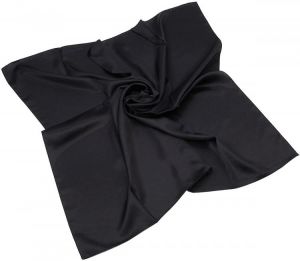 Elegant Large Silk Feel Solid Color Satin Square Scarf Wrap, 36 inch