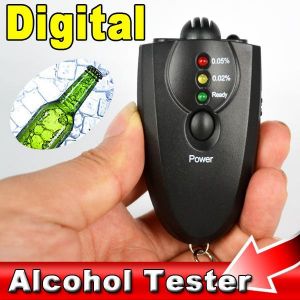 Professional Pocket Digital Alcohol Breath Tester Analyzer Breathalyzer Detector Test Testing LCD Display Dropshipping