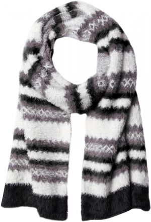 Steve Madden womens Steve Madden Brushed Knit Chevron Scarf