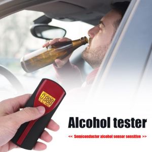 6880 Professional Police Digital Breath Alcohol Tester Breathalyzer Analyzer Detector Practical Accessories Tool