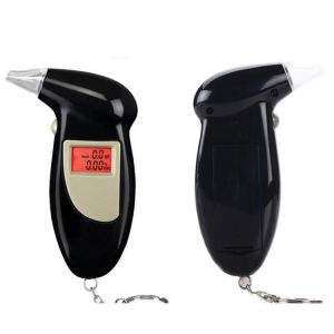 New Digital Breath Alcohol Tester Breathalyzer with LCD Dispaly with 5 Mouthpieces