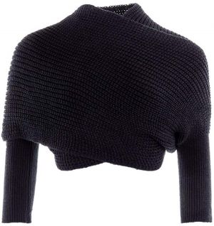 Women Autumn Winter Scarf Wrap Sweater Multi-Use Knitted wrap scarf with sleeves