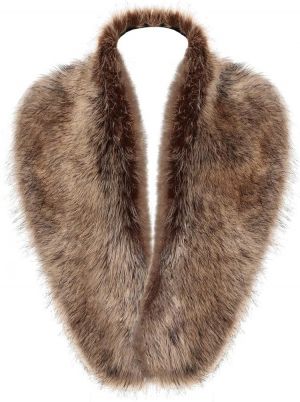 La Carrie Women's Faux Fur Collar Scarf Wrap Cold Winter Warmer