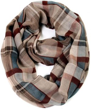 Scarfand's Plaid & Tartan Winter Infinity Scarf Wraps