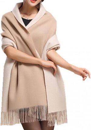Cashmere Wrap Shawl Stole for Women Winter Extra Large(79" X 28") Men Solid Lambswool Pashmina Scarf with Gift Box