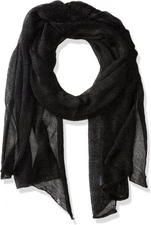 Betsey Johnson Women's One Size Love Liquid Mesh Wrap
